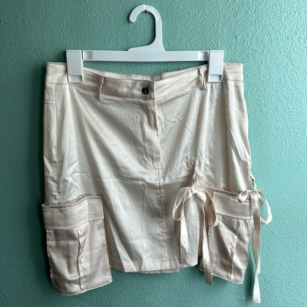Silky Cargo Skirt